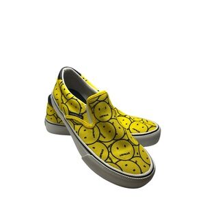 Airwalk Warride Yellow Smiley Face Sneakers- size 7
